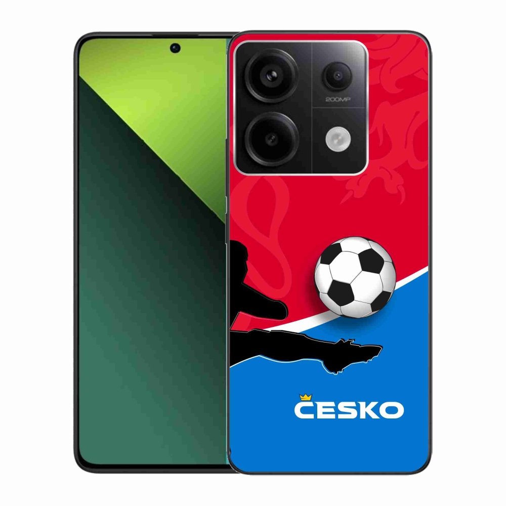 Gélový kryt mmCase na Xiaomi Redmi Note 13 Pro 5G/Poco X6 5G - futbal Česko 2