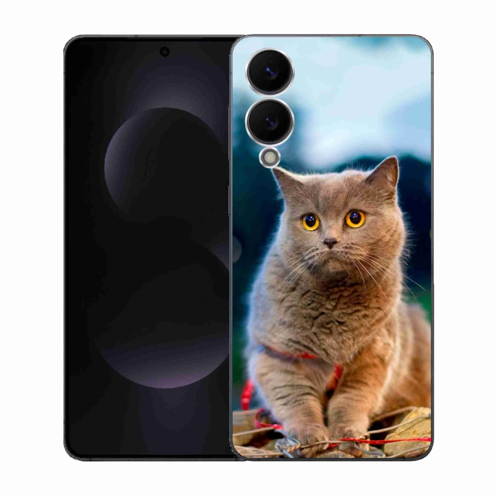 Gélový kryt mmCase na Samsung Galaxy S25 Edge - britská modrá 2