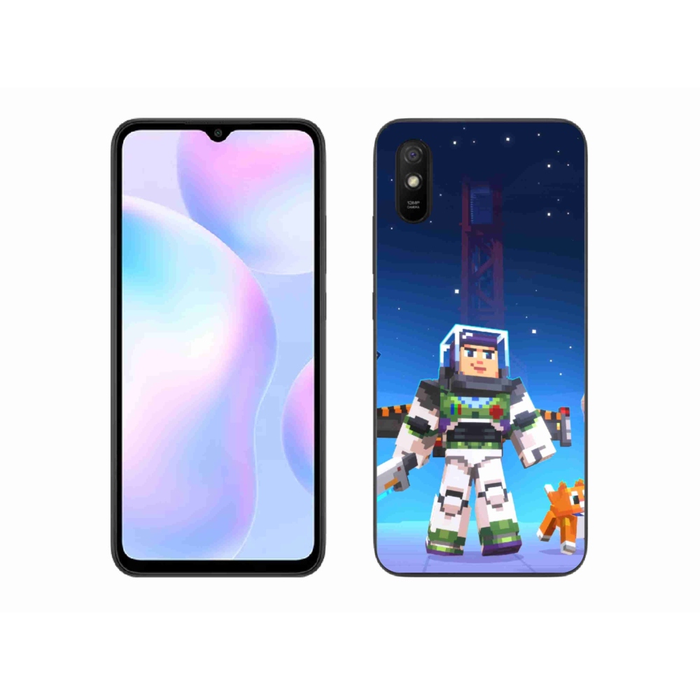 Gélový kryt mmCase na Xiaomi Redmi 9A - minecraft 2