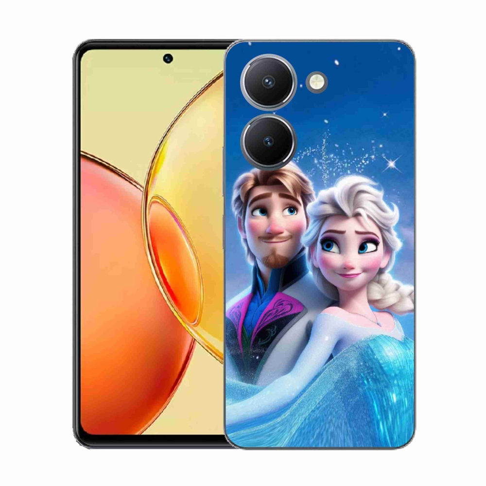 Gélový kryt mmCase na Vivo Y36 - ľadové kráľovstvo 1