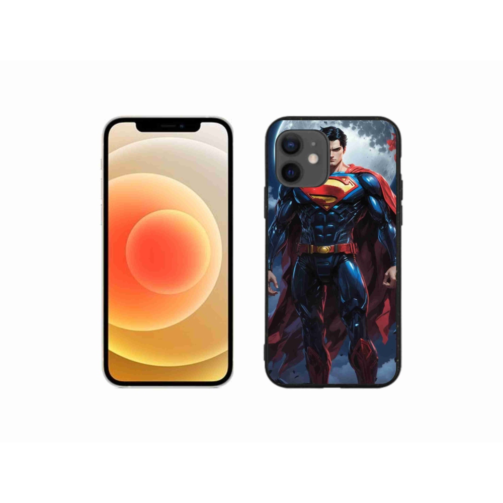 Gélový kryt mmCase na iPhone 12 mini - superman