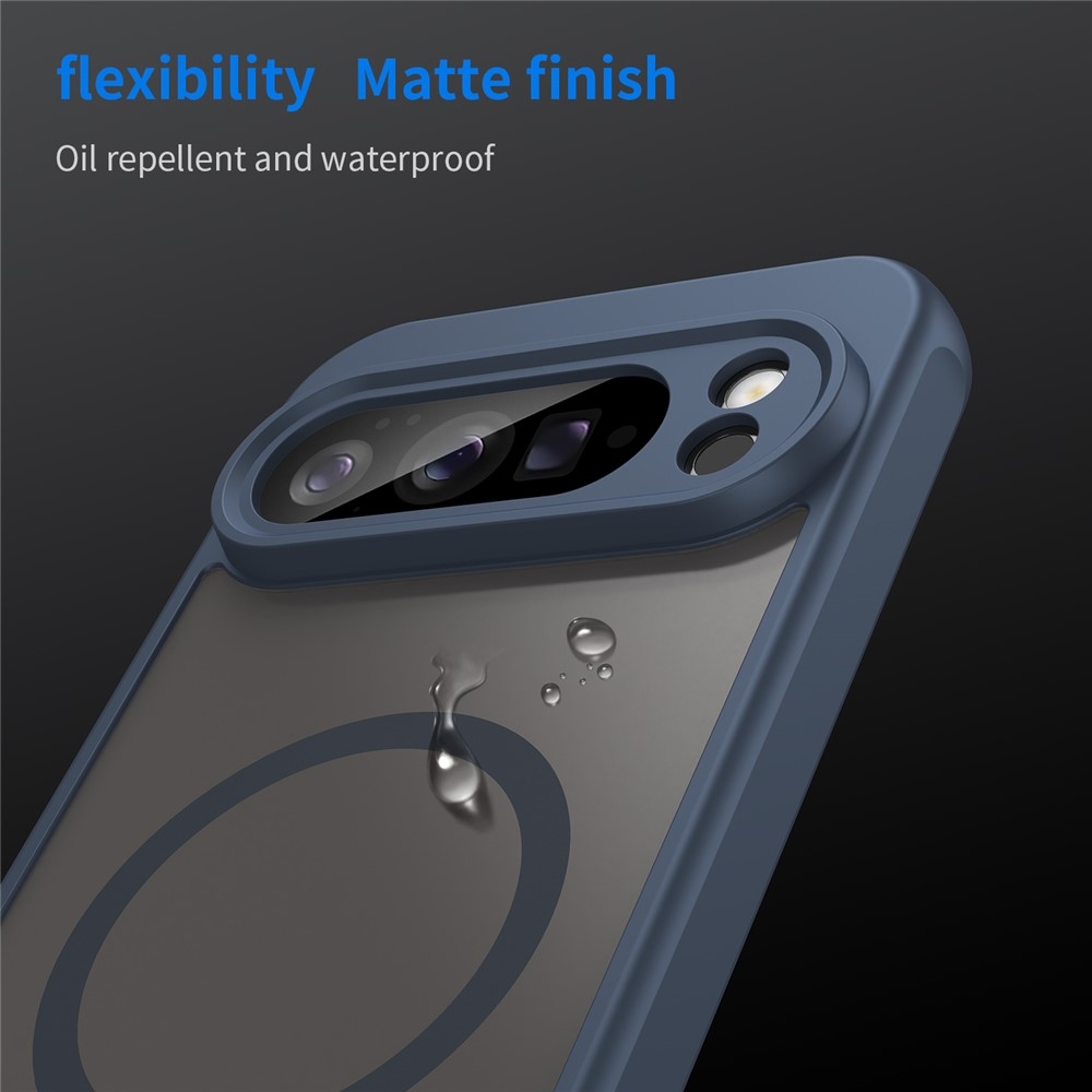 Case matný gélový obal s MagSafe na Google Pixel 10 Pro XL - modrý