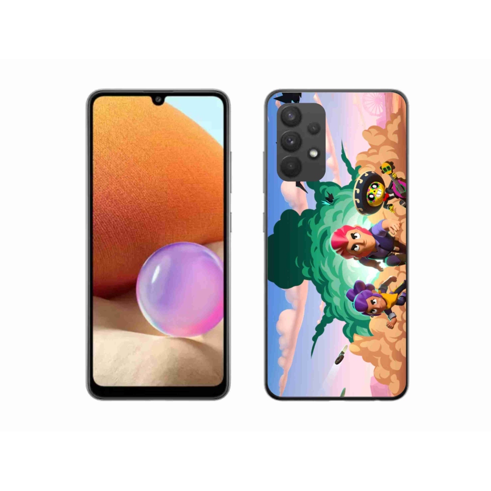 Gélový kryt mmCase na Samsung Galaxy A32 4G - brawl stars