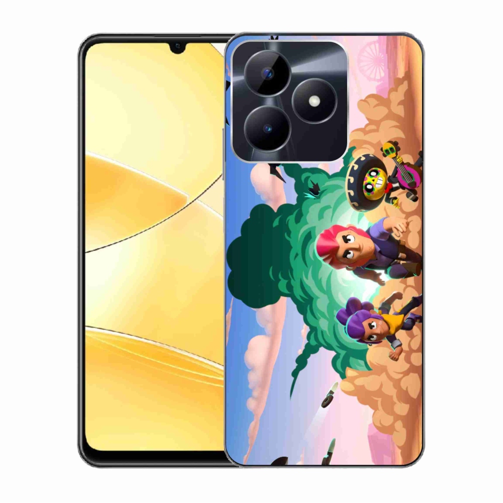 Gélový kryt mmCase na Realme C51/C53 - brawl stars