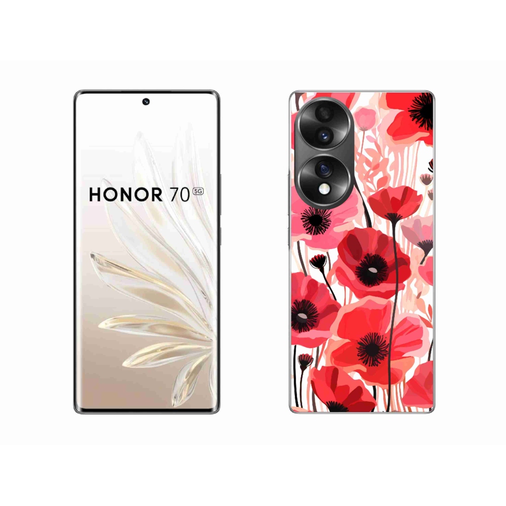 Gélový kryt mmCase na Honor 70 - vlčí mak 1