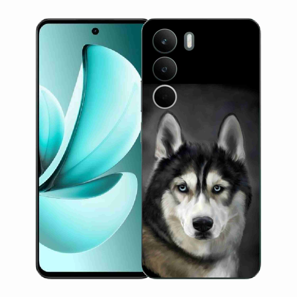 Gélový kryt mmCase na Realme C71 - husky