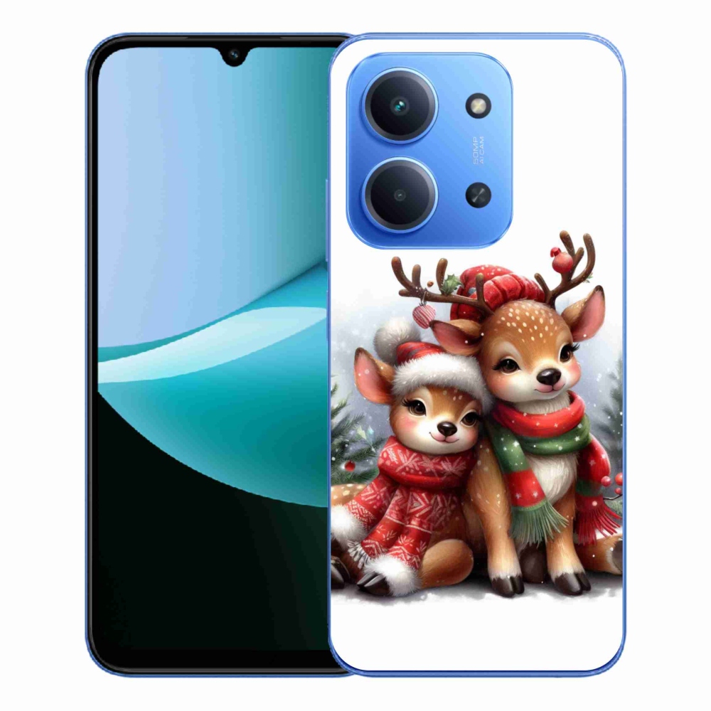 Gélový kryt mmCase na Xiaomi Redmi 15C 4G/5G (173mm) - vianočné soby