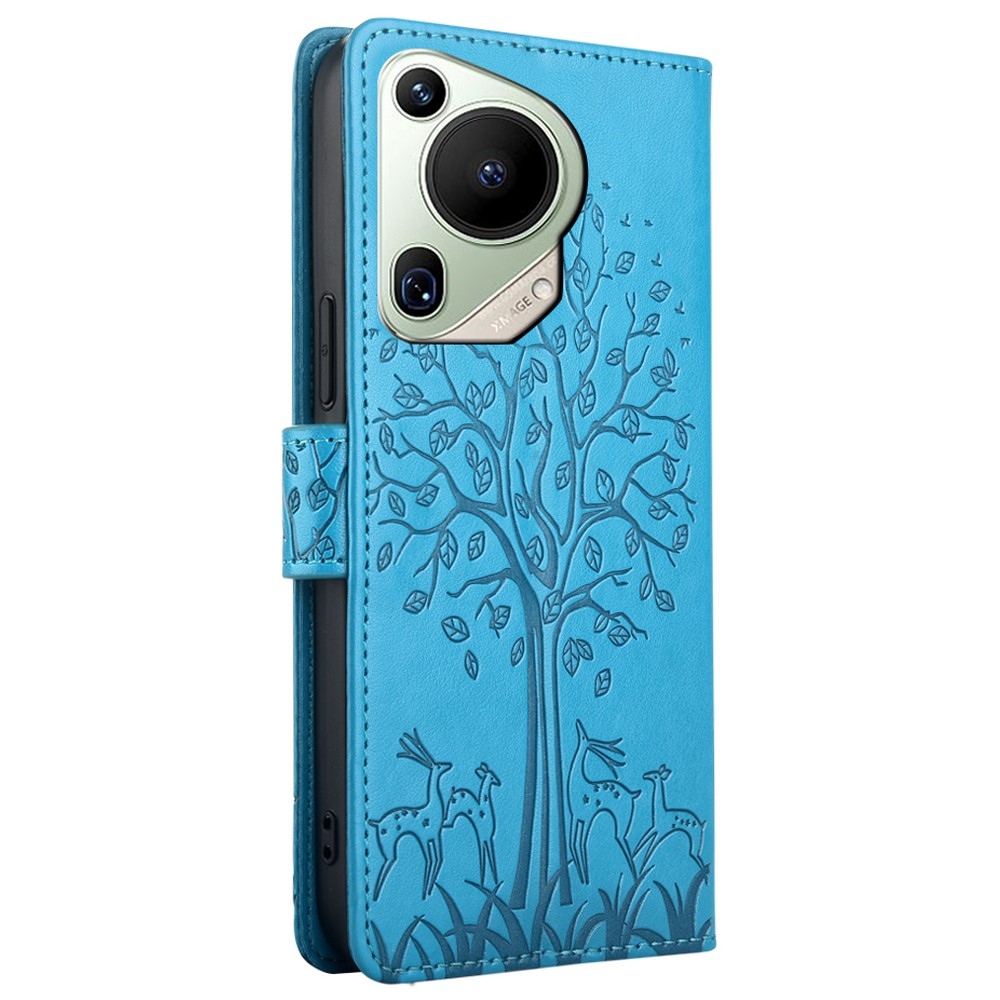 Tree knižkové puzdro na Huawei Pura 70 Ultra - modré