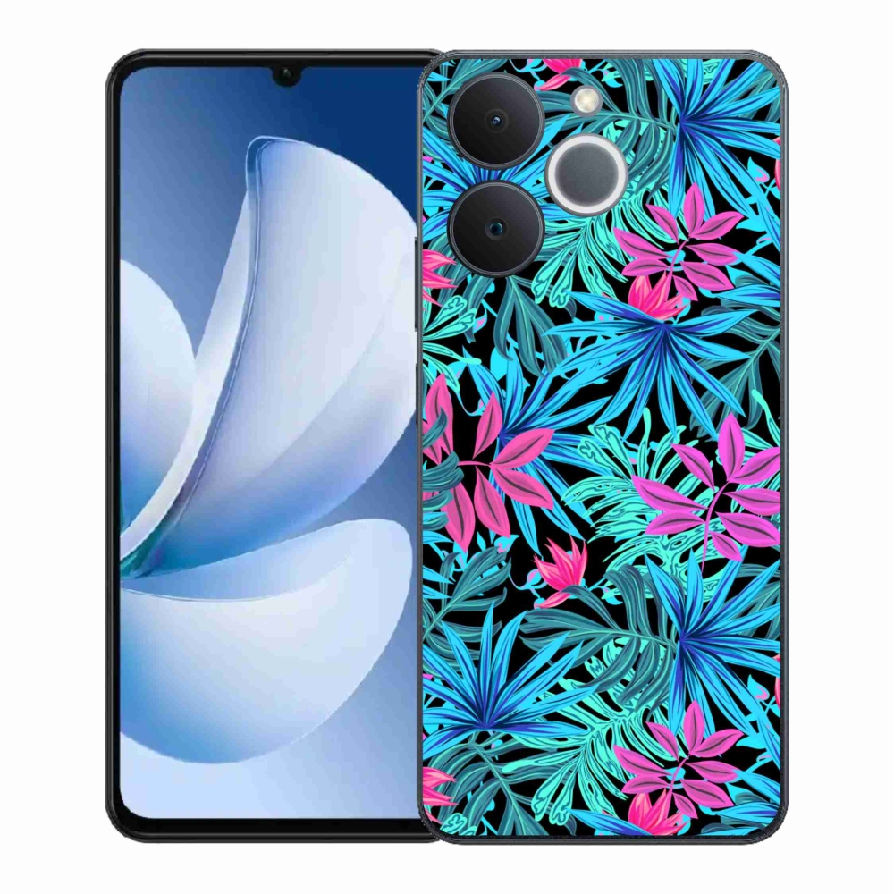 Gélový kryt mmCase na Realme Note 70T - kvety 3