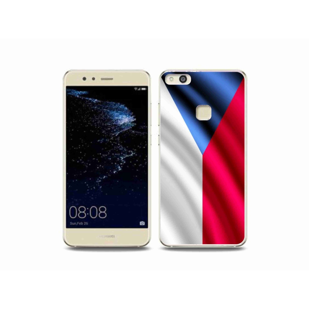 Gélový kryt mmCase na mobil Huawei P10 Lite - česká vlajka