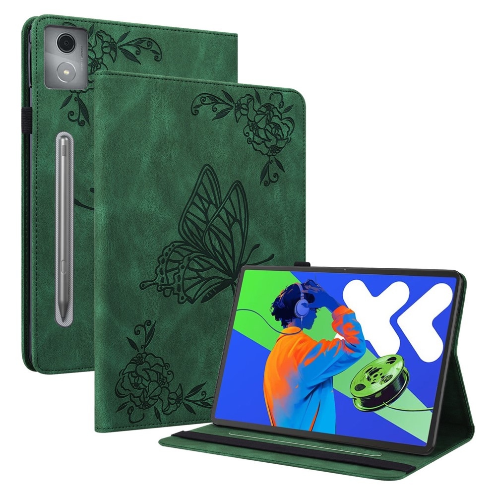 Butterfly zatváracie púzdro na tablet Lenovo Idea Tab Pro 12.7 - zelené