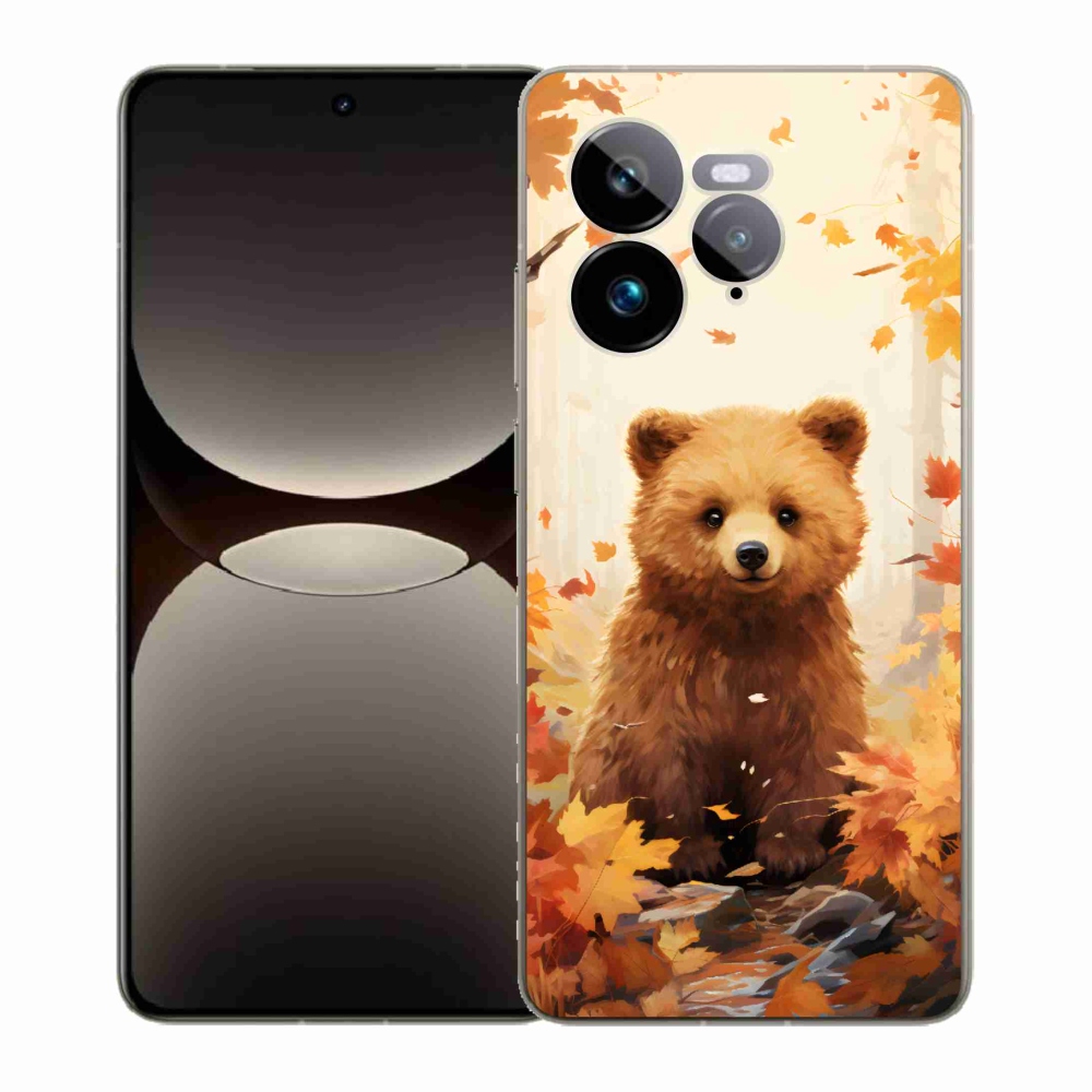 Gélový kryt mmCase na Realme GT 7 Pro 5G - medveď v lese