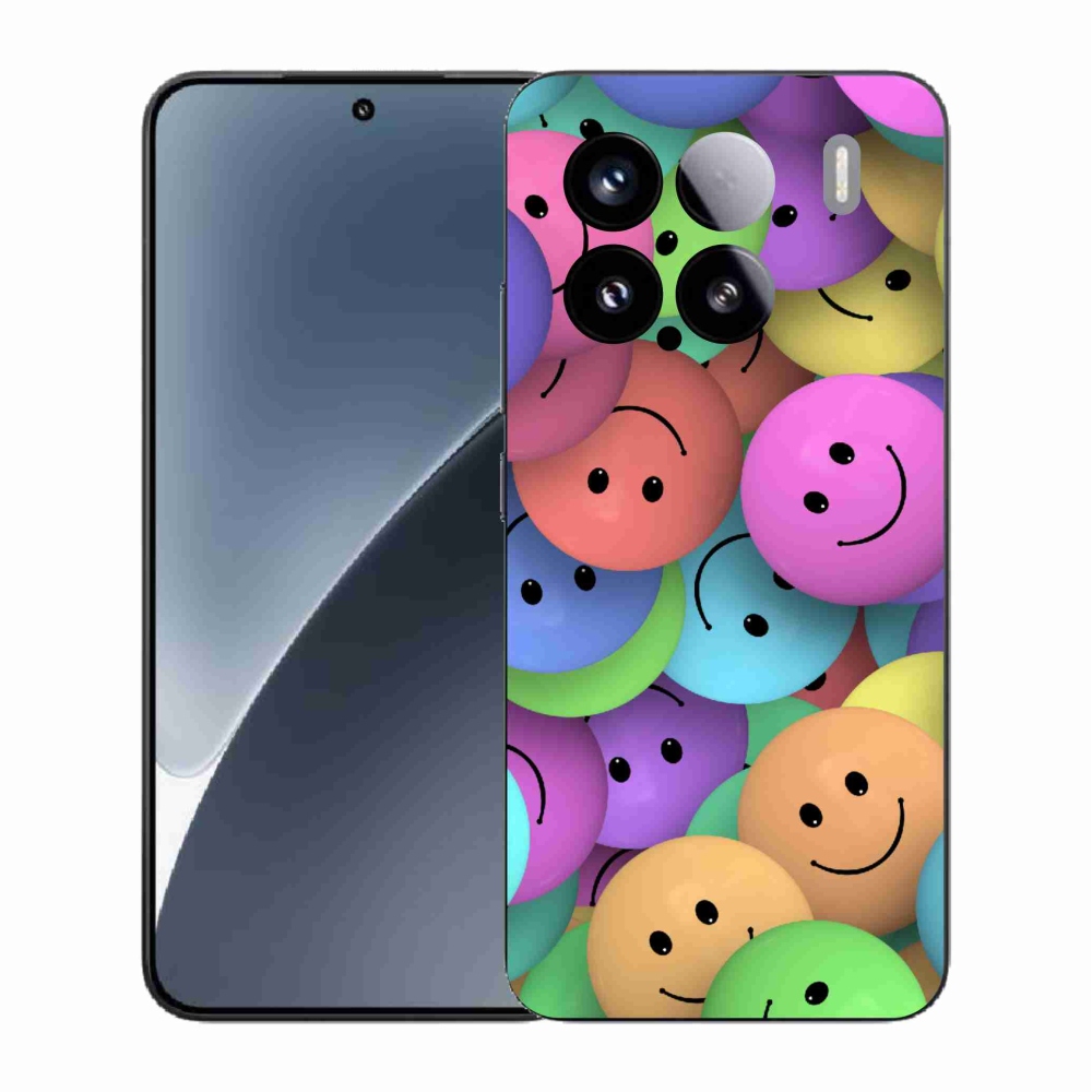 Gélový kryt mmCase na Xiaomi 15 - farební smajlíci
