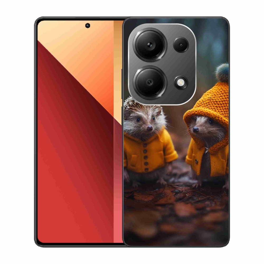 Gélový kryt mmCase na Xiaomi Redmi Note 13 Pro 4G/Poco M6 Pro - ježkovia