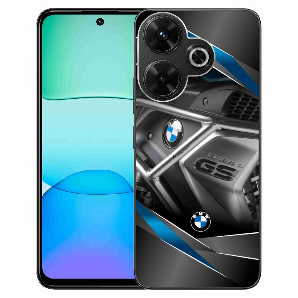 Gélový kryt mmCase na Xiaomi Redmi 13 4G/Poco M6 4G - motorka bmw