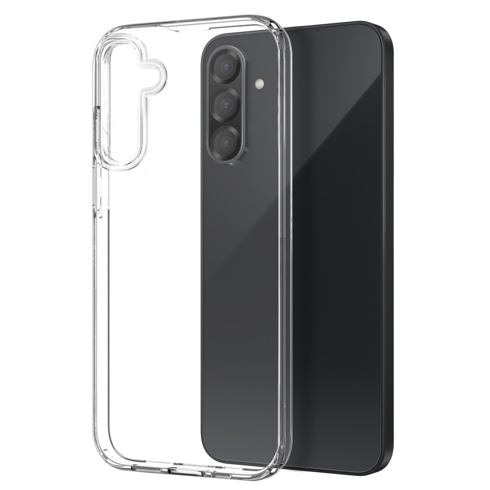 NORTHJO priehľadný gélový obal + tvrdené sklo na Samsung Galaxy A26 5G - priehľadný