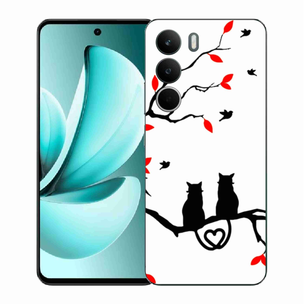 Gélový kryt mmCase na Realme C71 - mačacia láska
