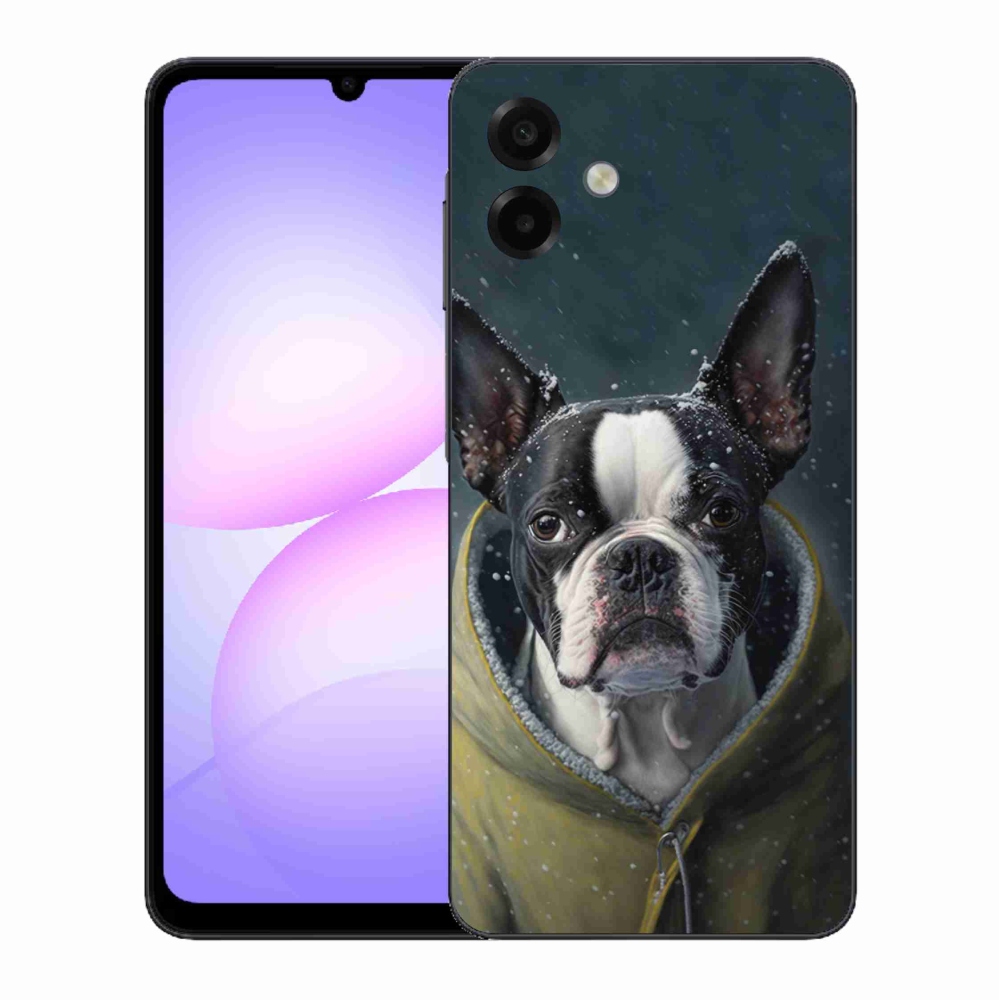 Gélový kryt mmCase na Samsung Galaxy A07 4G - buldoček