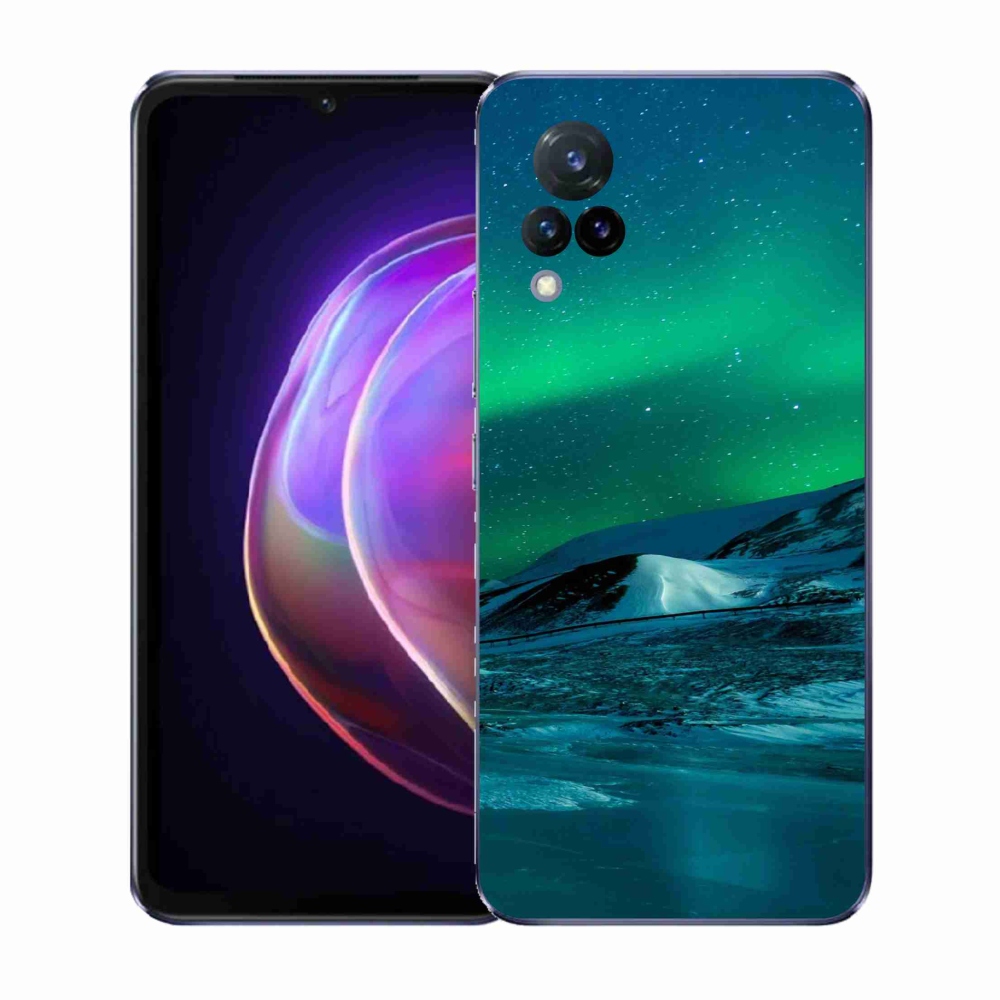 Gélový kryt mmCase na Vivo V21 4G/5G - polárna žiara