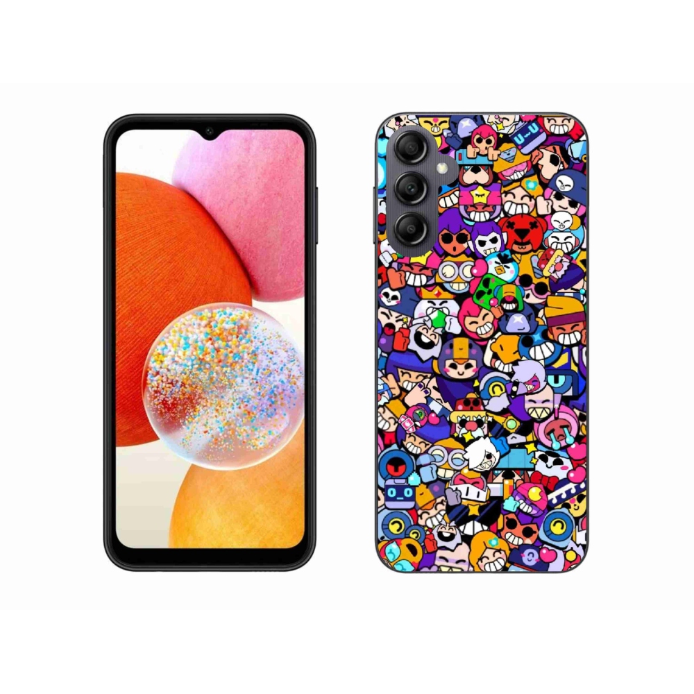 Gélový kryt mmCase na Samsung Galaxy A14 4G/5G - brawl stars 2