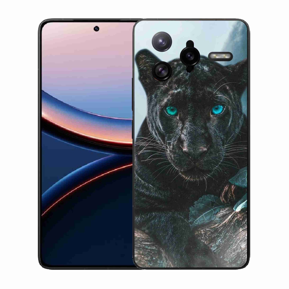 Gélový kryt mmCase na Xiaomi Poco F7 Ultra - čierny panter