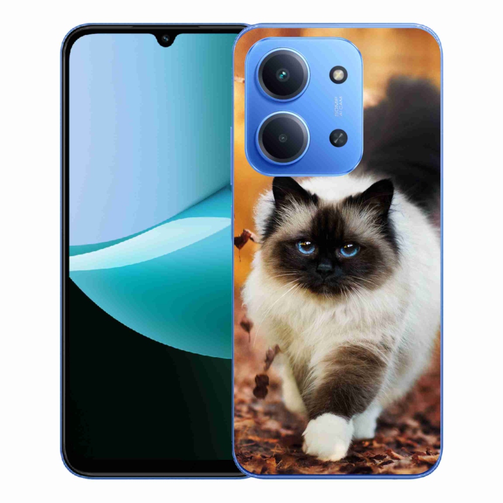 Gélový kryt mmCase na Xiaomi Redmi 15C 4G/5G (173mm) - mačka