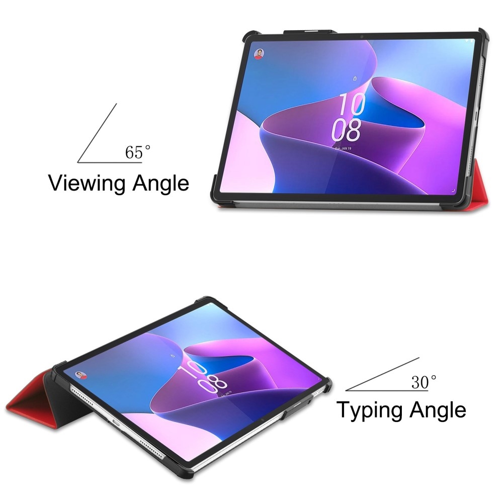 Case chytré zatváracie púzdro na Lenovo Tab P11 Pro (2.Gen) - červené