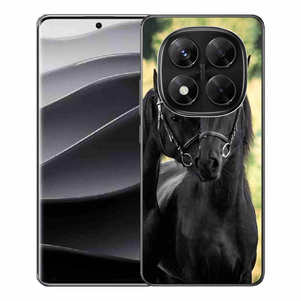 Gélový kryt mmCase na Xiaomi Redmi Note 14 Pro 5G/Poco X7 5G - dva čierne kone