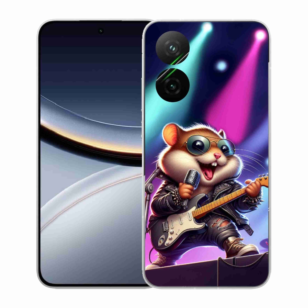 Gélový kryt mmCase na Xiaomi Poco F7 5G - škrečok rocker