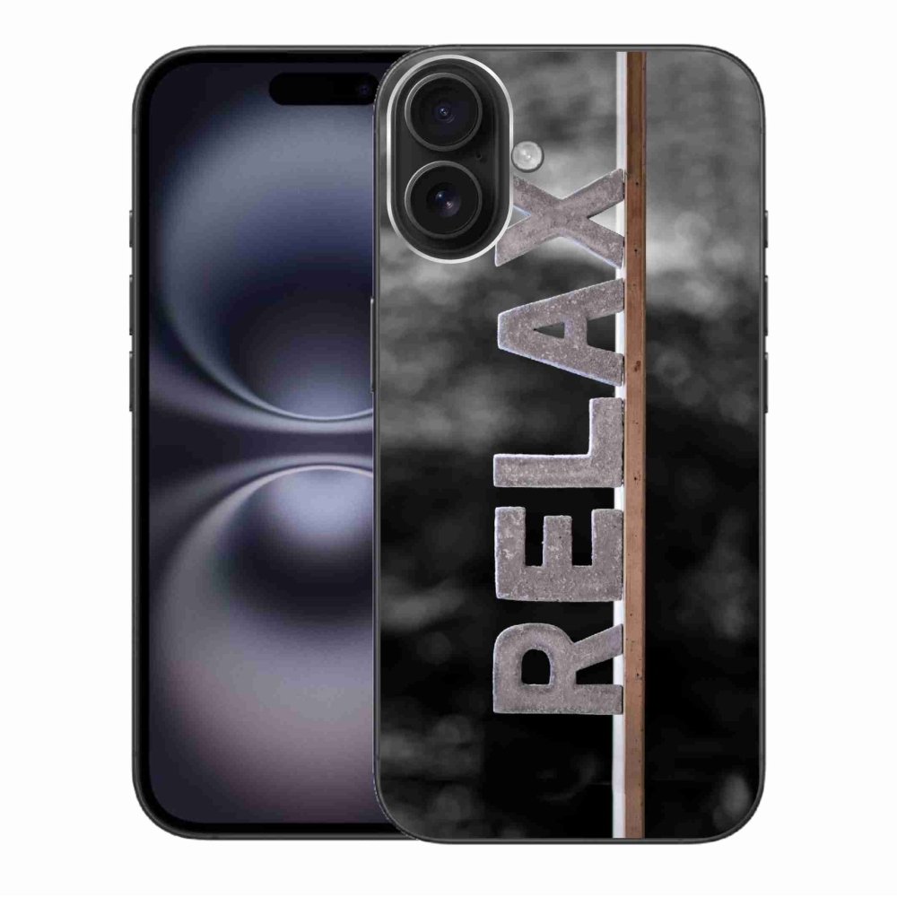 Gélový kryt mmCase na iPhone 16 Plus - relax 1