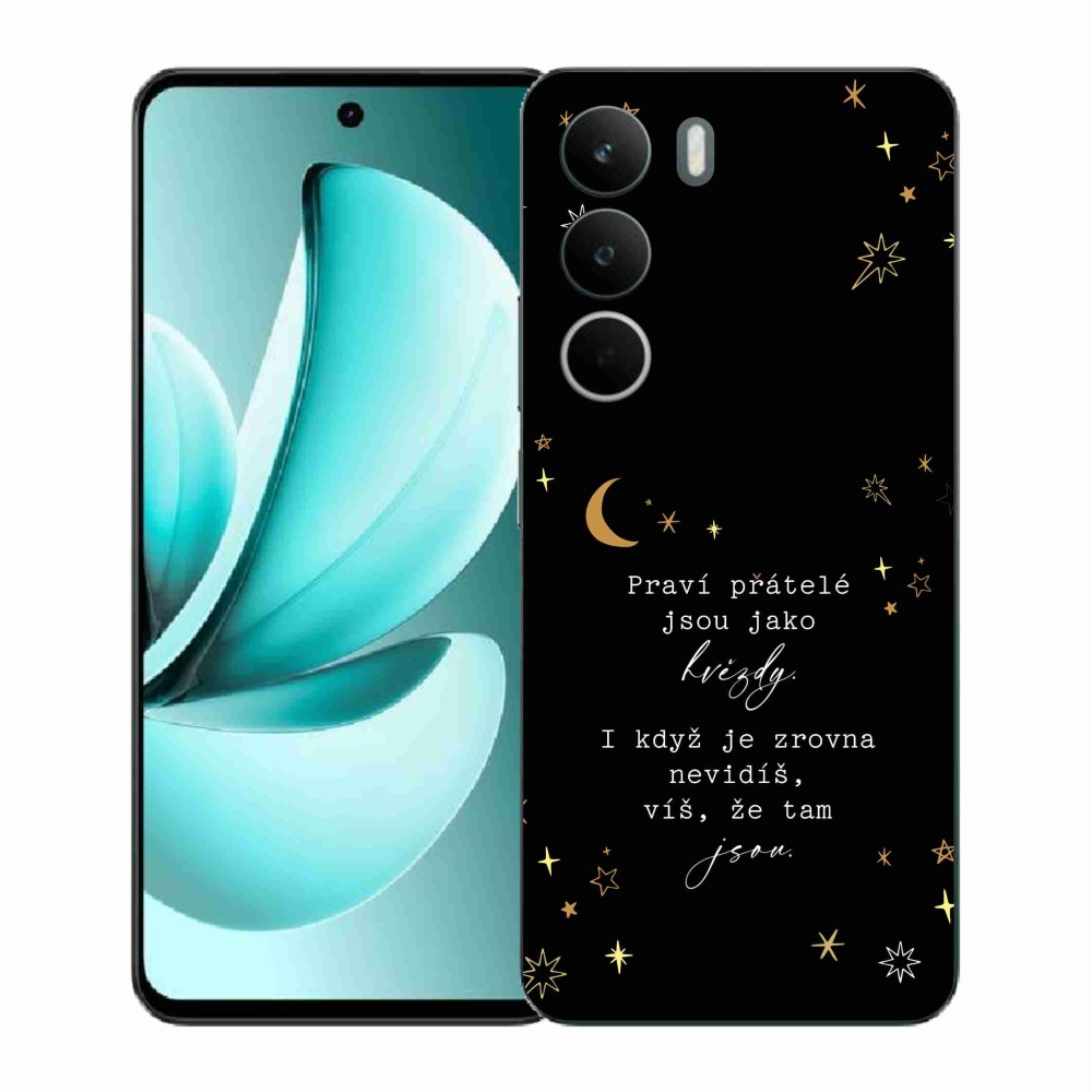 Gélový kryt mmCase na Realme C71 - citát 6 čierne pozadie