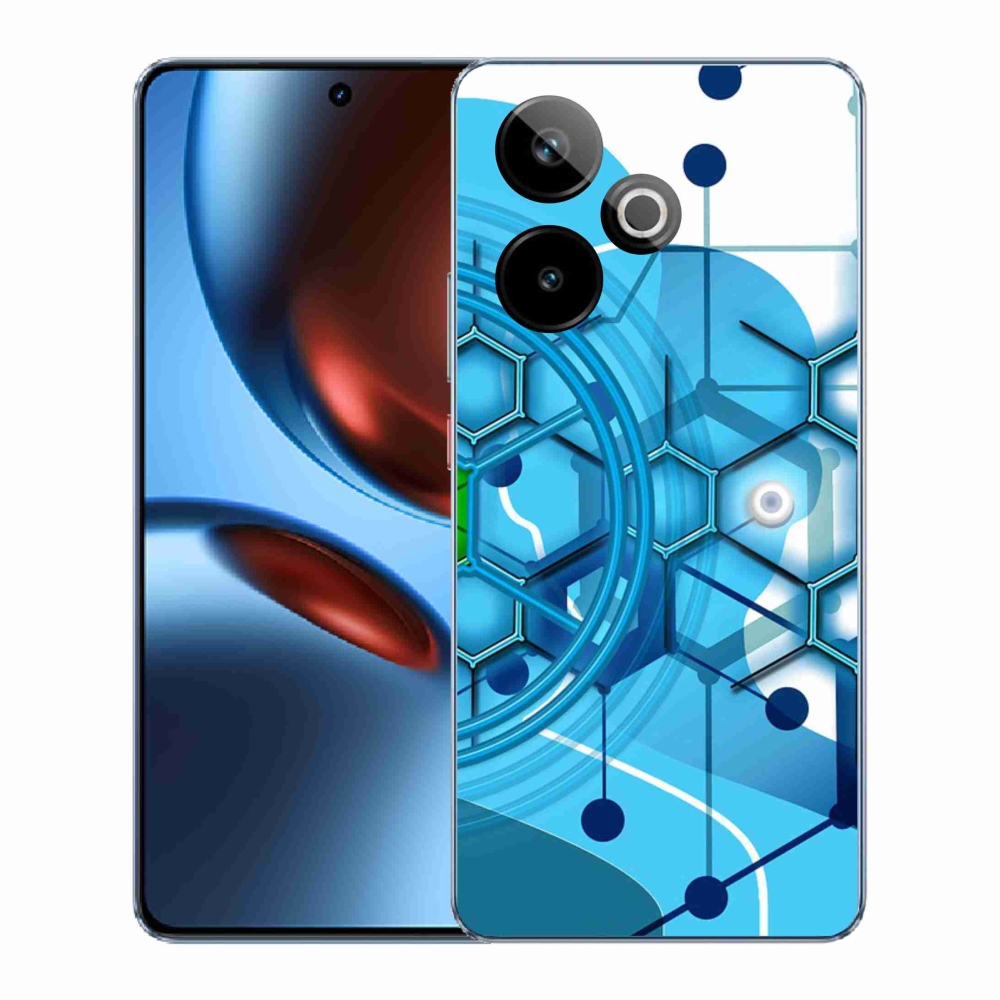 Gélový kryt mmCase na Realme GT 7 5G/GT 7T 5G - abstraktný vzor 2