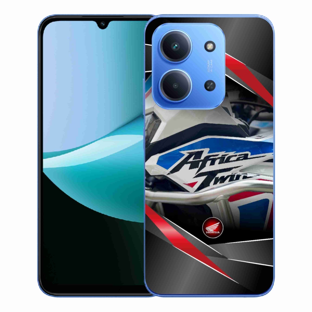 Gélový kryt mmCase na Xiaomi Redmi 15C 4G/5G (173mm) - motorka honda