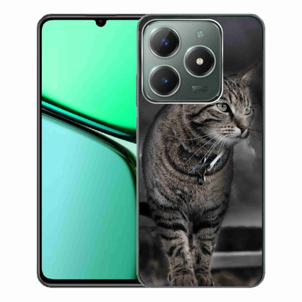 Gélový kryt mmCase na Realme C61 - mačka