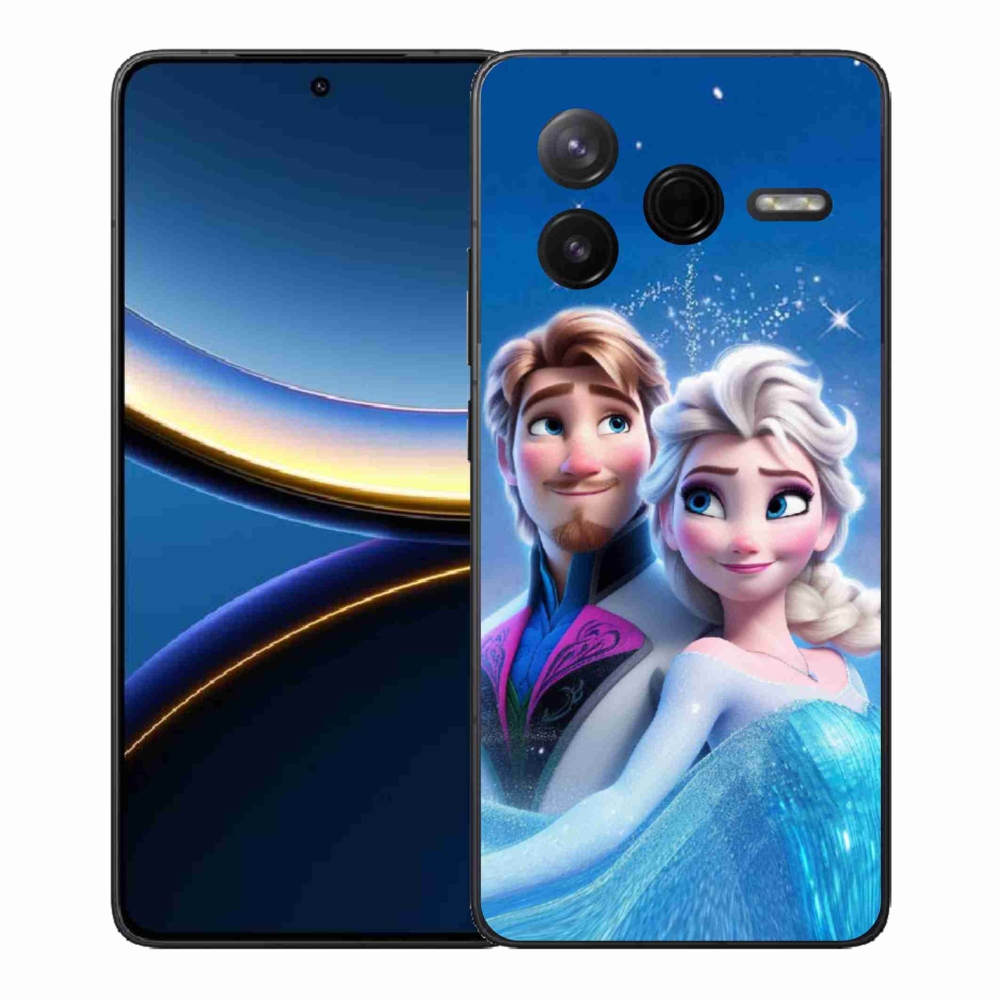 Gélový kryt mmCase na Xiaomi Poco F7 Pro - ľadové kráľovstvo 1