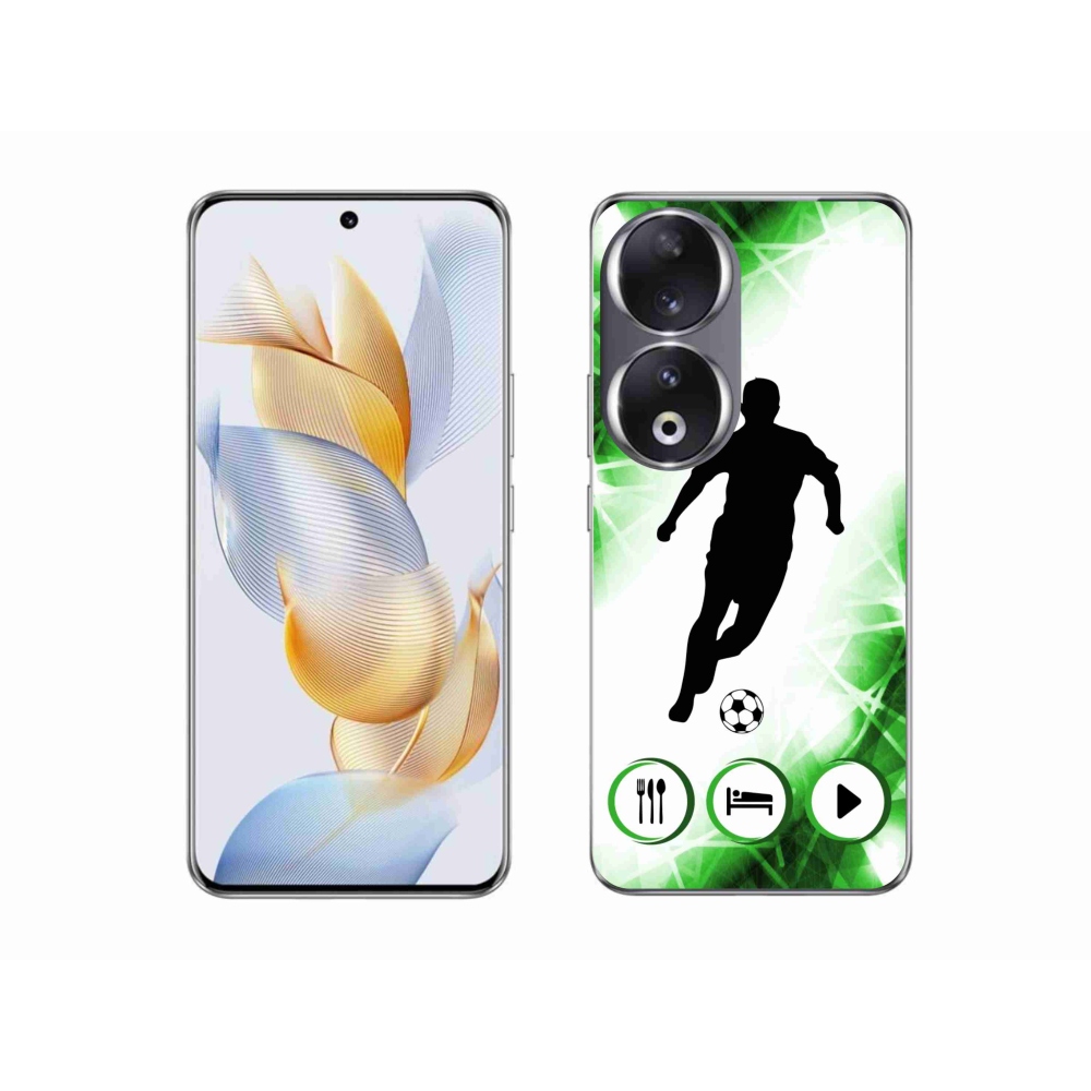 Gélový kryt mmCase na Honor 90 - futbalista