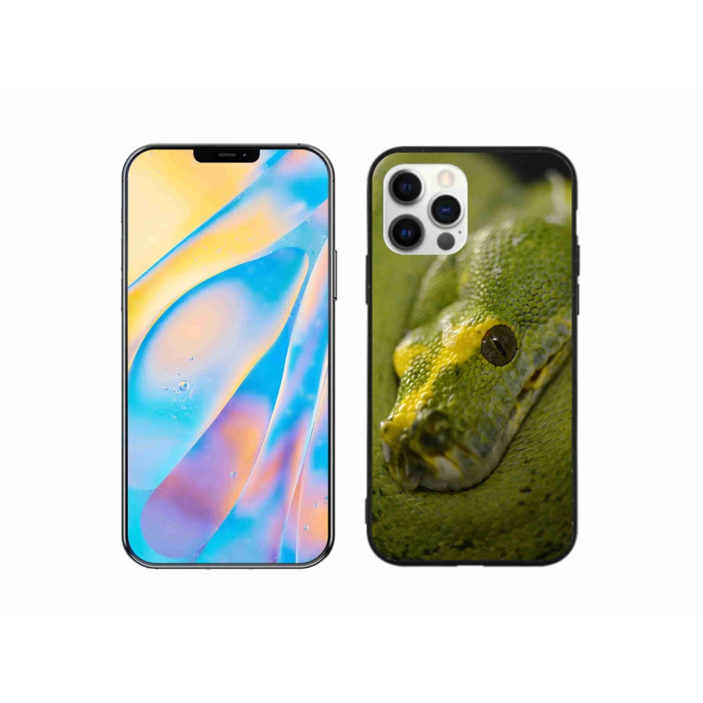 Gélový kryt mmCase na iPhone 12 Pro - had 2