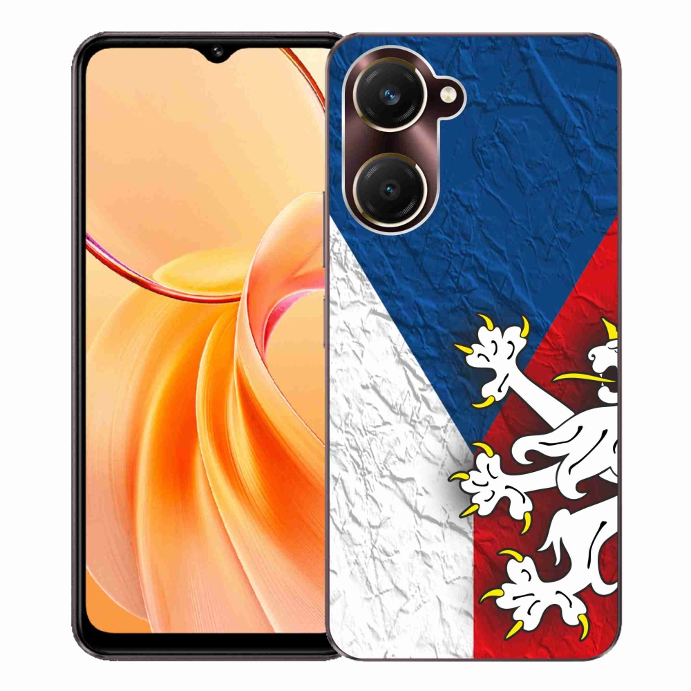 Gélový kryt mmCase na Vivo Y28s 5G - česká vlajka 1