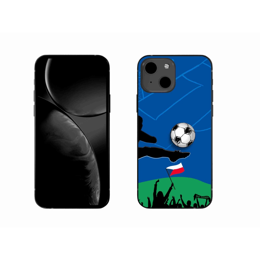Gélový kryt mmCase na iPhone 13 6.1 - fanúšikovia futbalu
