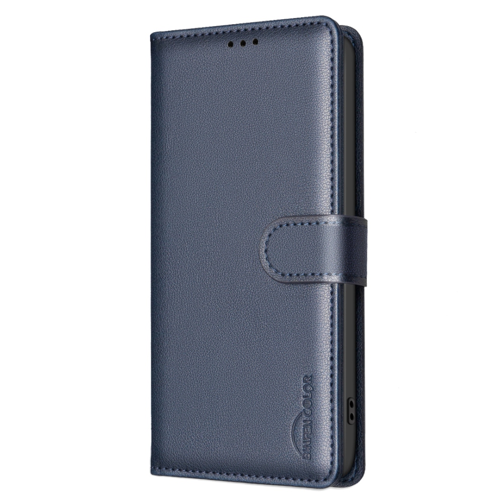 BINFEN knižkové púzdro na Xiaomi Redmi 15 5G (169mm) - modré