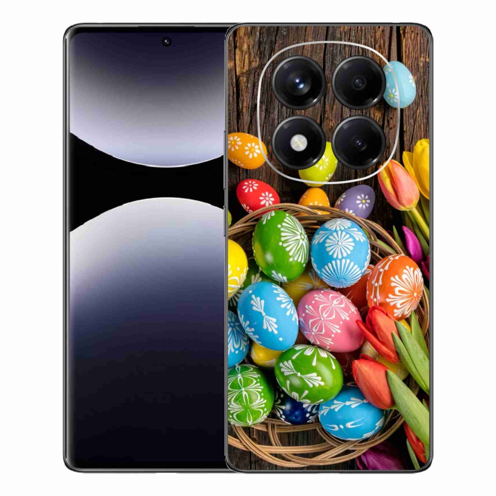 Gélový kryt mmCase na Xiaomi Redmi Note 14 Pro - veľkonočné vajíčka