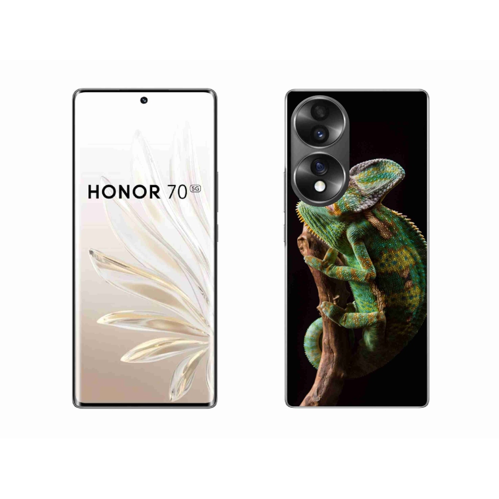 Gélový kryt mmCase na Honor 70 - chameleón