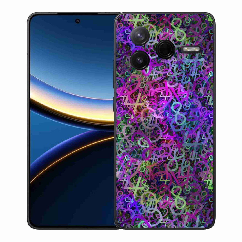 Gélový kryt mmCase na Xiaomi Poco F7 Pro - abstraktný motív 25