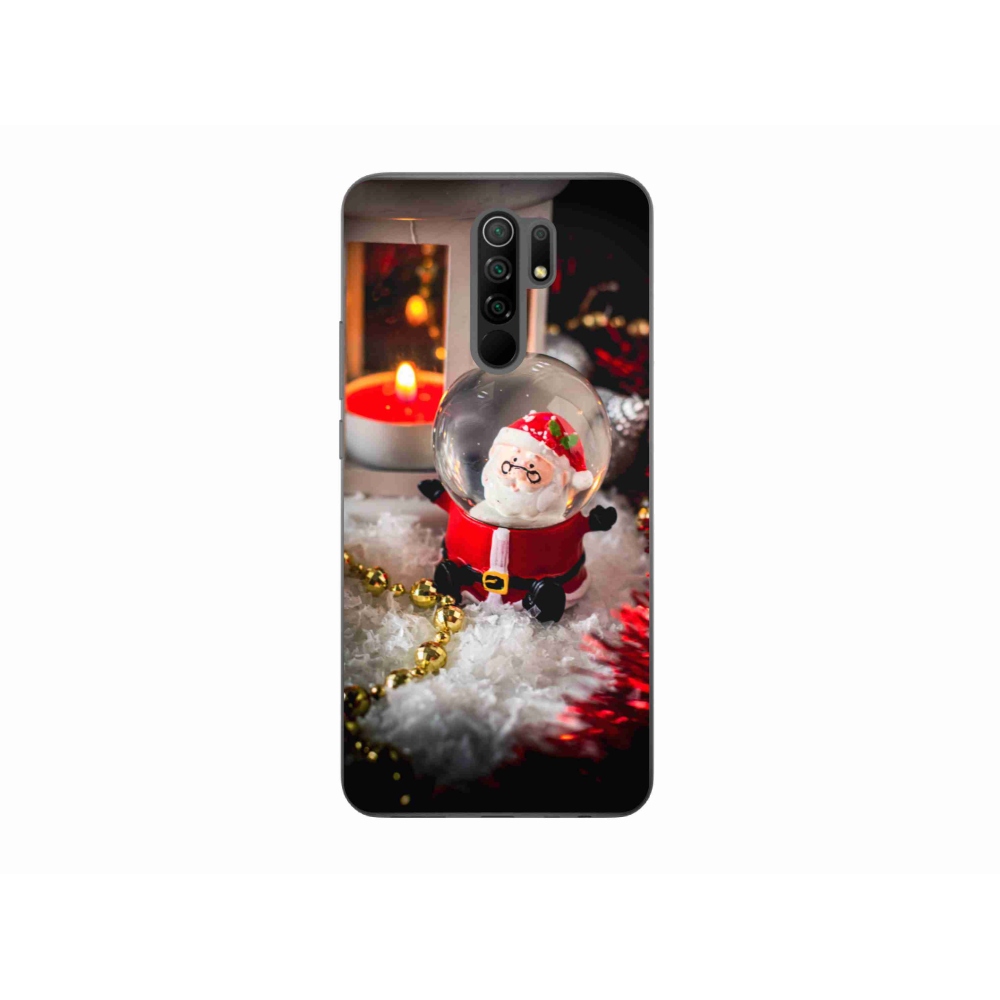 Gélový kryt mmCase na Xiaomi Redmi 9 - Santa Claus 1