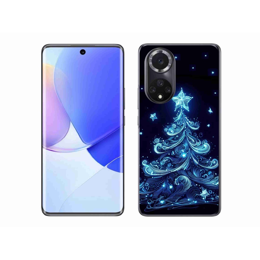 Gélový kryt mmCase na Honor 50 - neónový vianočný stromček 4