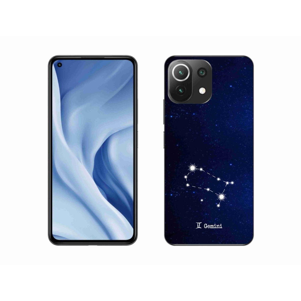 Gélový kryt mmCase na Xiaomi 11 Lite 5G NE - súhvezdie Blížencov