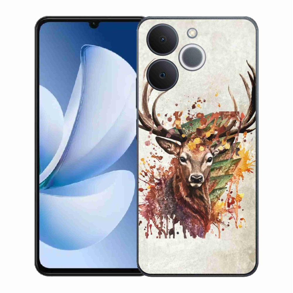 Gélový kryt mmCase na Realme Note 70T - jeleň 1