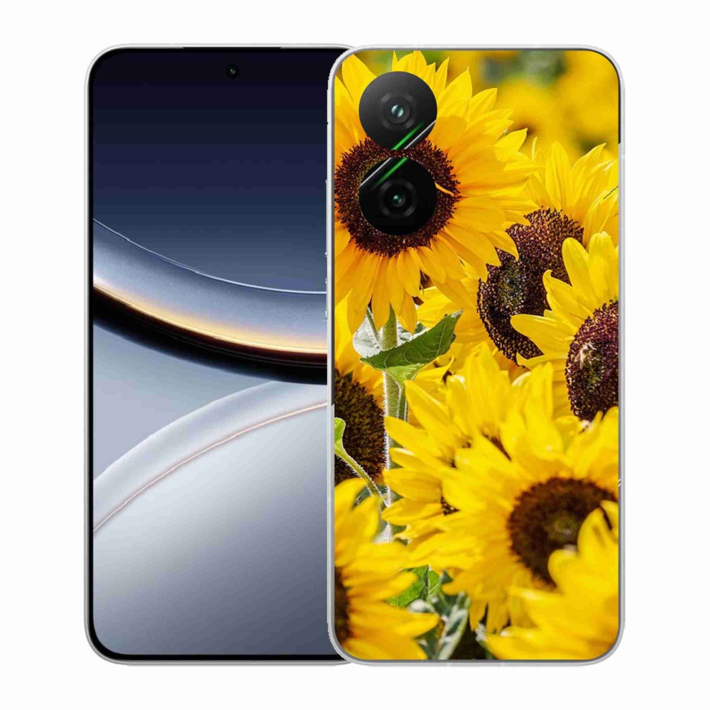 Gélový kryt mmCase na Xiaomi Poco F7 5G - slnečnica