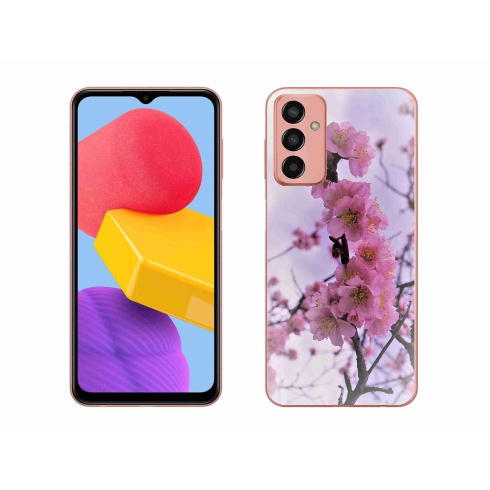 Gélový kryt mmCase na Samsung Galaxy M13 - kvety 7