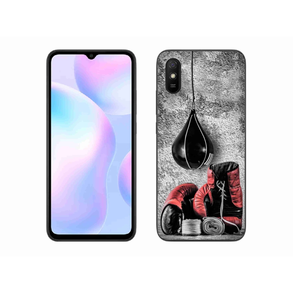 Gélový kryt mmCase na Xiaomi Redmi 9A - boxovacie vrece a rukavice